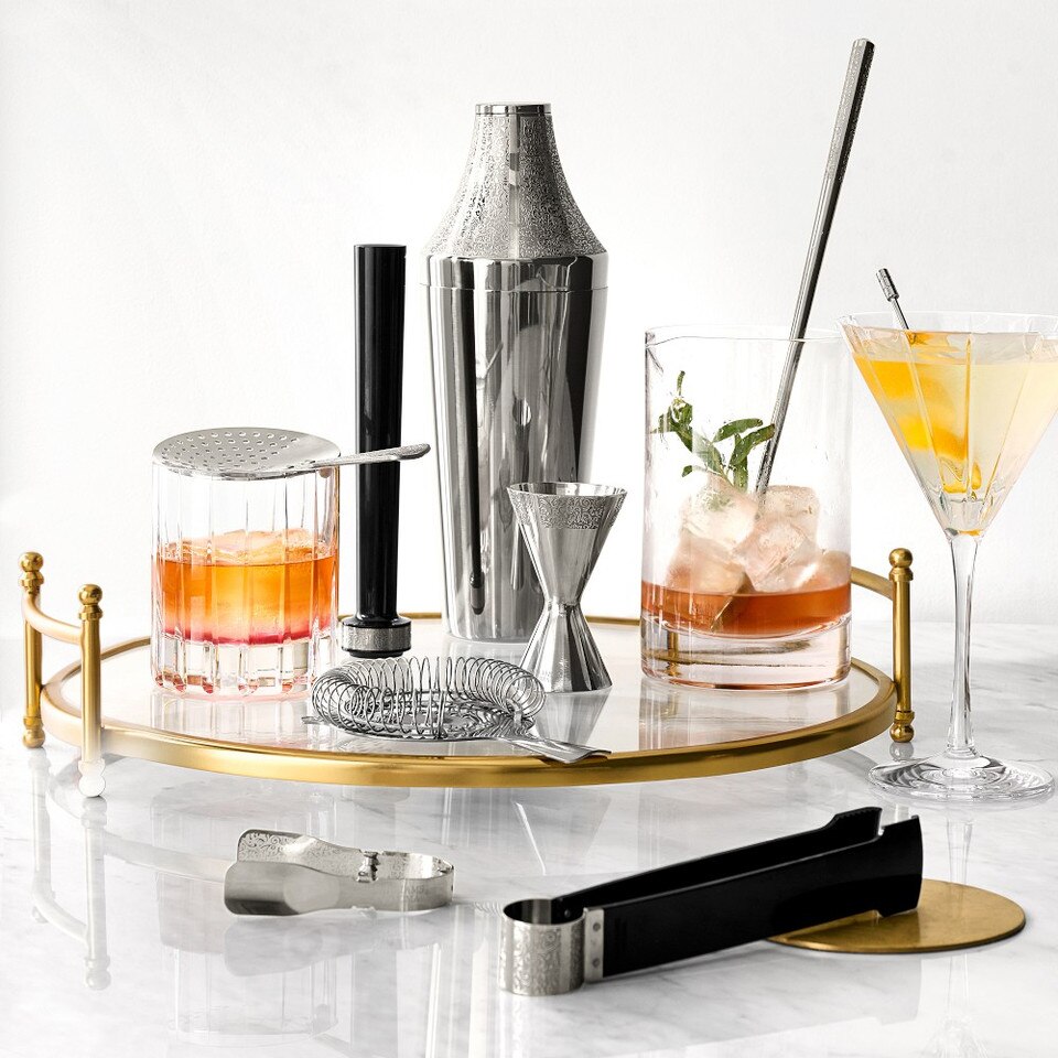 Dorset Crystal Double OldFashioned Glass Williams Sonoma Australia
